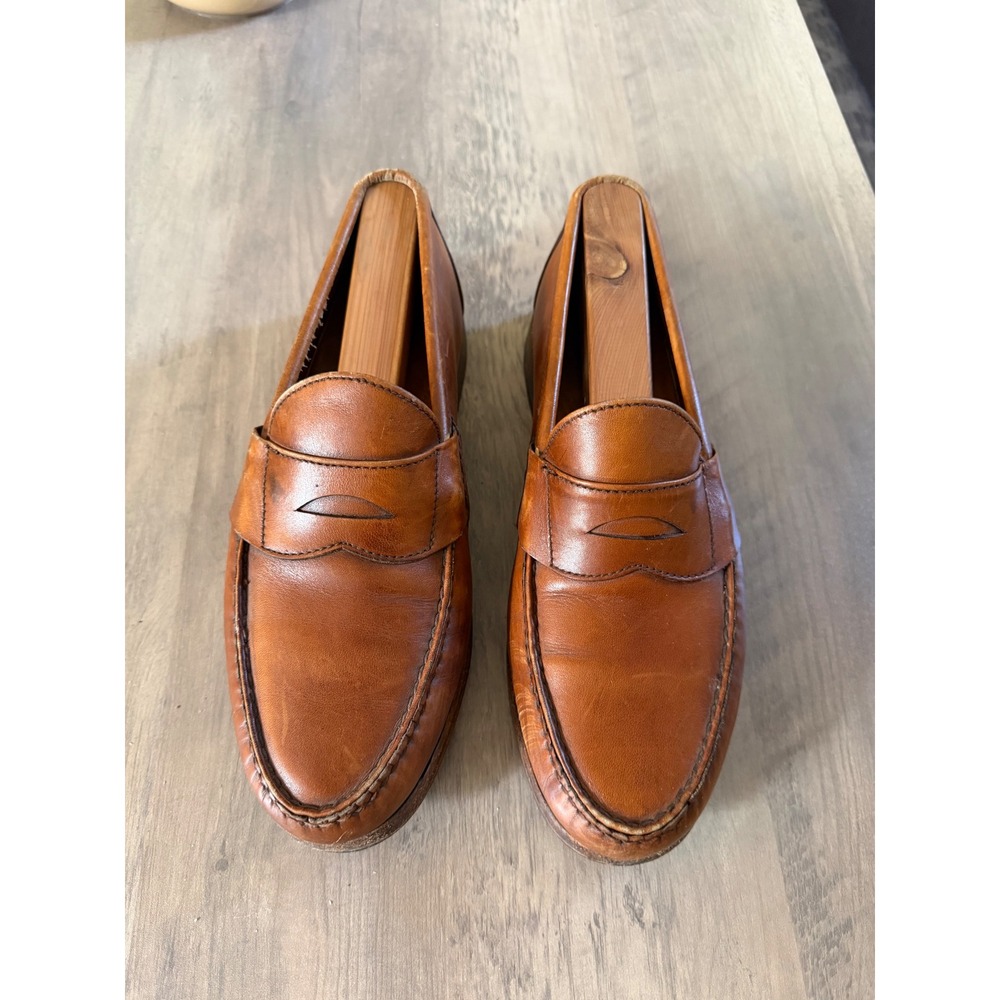 Allen Edmonds Paxton Penny Loafers.Patina, Pedigree & Timeless Style size 8